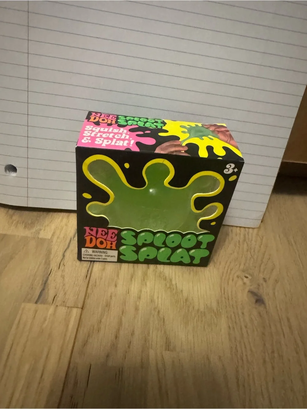 Sploot Splat Green Sensory Squish Toy